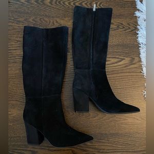 Nine West high knee suede boot